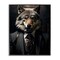 Stupell Industries Trendy Wall Street Wolf Framed Giclee, design by Ray Powers